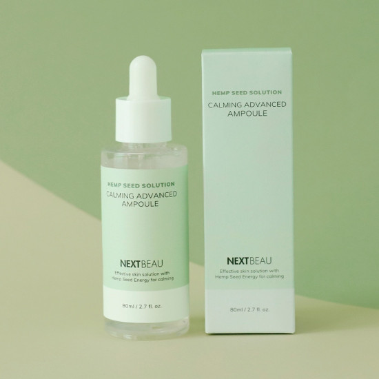 Сыворотка для лица ампульная ультрауспокаивающая с маслом семян конопли «Calming Advanced Ampoule»