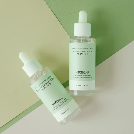 Сыворотка для лица ампульная ультрауспокаивающая с маслом семян конопли «Calming Advanced Ampoule»