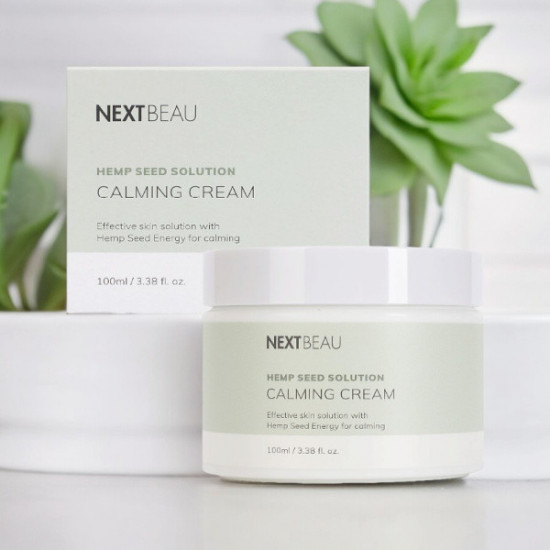 Крем для лица успокаивающий с маслом семян конопли «Calming Cream»