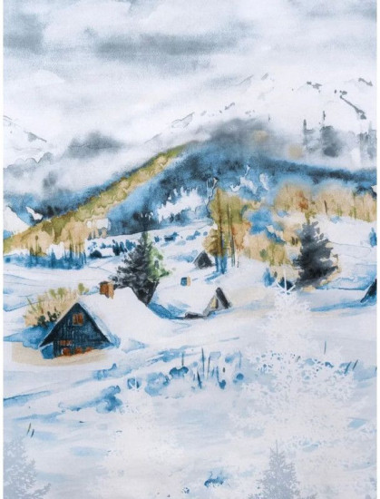 Пододеяльник «Снежное сияние 1»