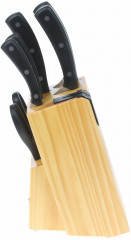 Набор ножей с блоком и ножеточкой - Фото 4