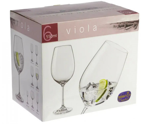 Набор бокалов для вина «Виола»