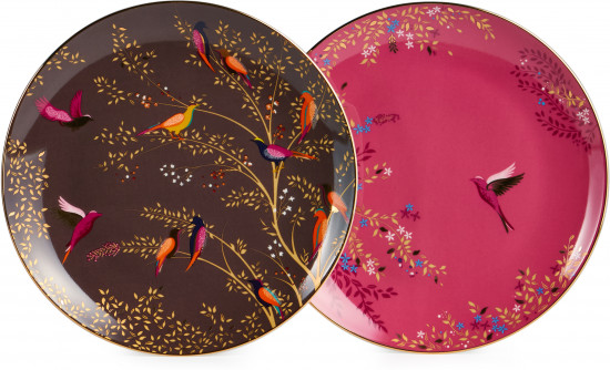 Набор тарелок закусочных «Golden birds»