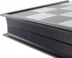 Шахматы, шашки, нарды магнитные 3 в 1 - Фото 4