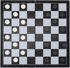 Шахматы, шашки, нарды магнитные 3 в 1 - Фото 16