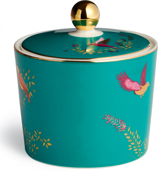 Сахарница с крышкой «Golden birds»