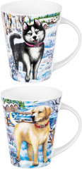 Набор кружек «Хаски и лабрадор» - Фото 3