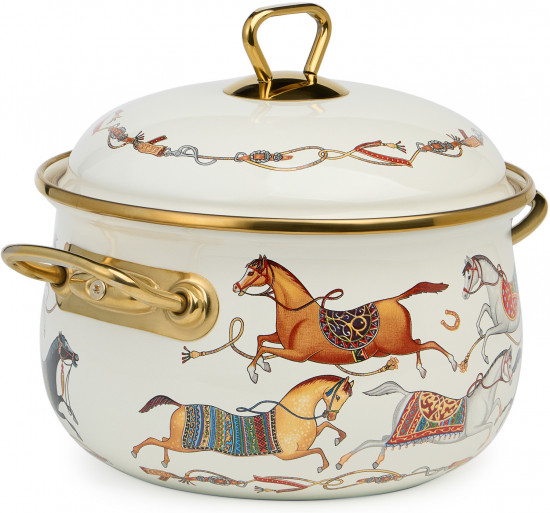 Кастрюля с крышкой эмалированная «Passage»