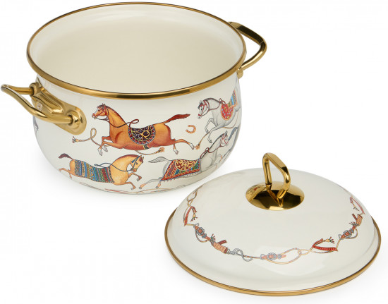 Кастрюля с крышкой эмалированная «Passage»