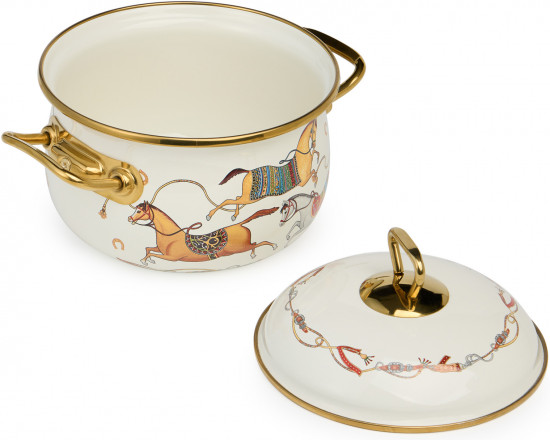 Кастрюля с крышкой эмалированная «Passage»