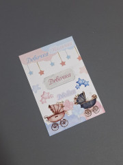 Набор скретч-открыток «Гендер-пати. Девочка» - Фото 1