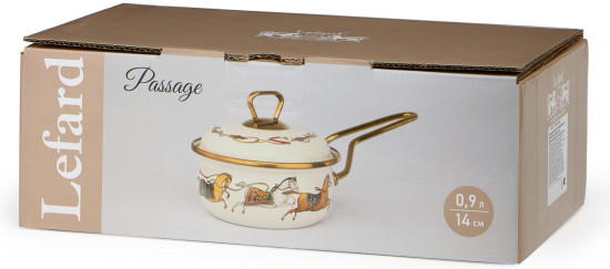 Ковш с крышкой эмалированный «Passage»