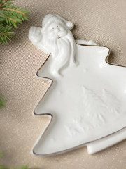 Блюдо сервировочное новогоднее «Елка» - Фото 3