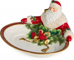 Блюдо сервировочное глубокое «Дед Мороз» - Фото 2