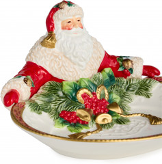 Блюдо сервировочное глубокое «Дед Мороз» - Фото 3