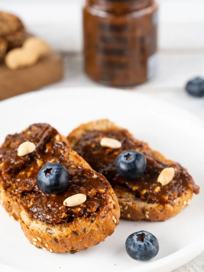 Паста арахисовая со вкусом карамели