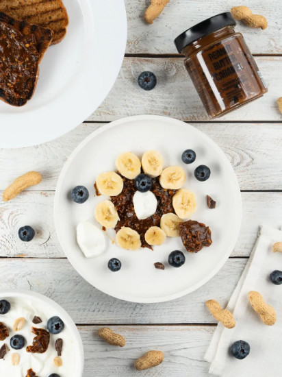 Паста арахисовая со вкусом карамели