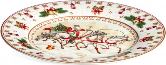 Тарелка закусочная «Тройка»