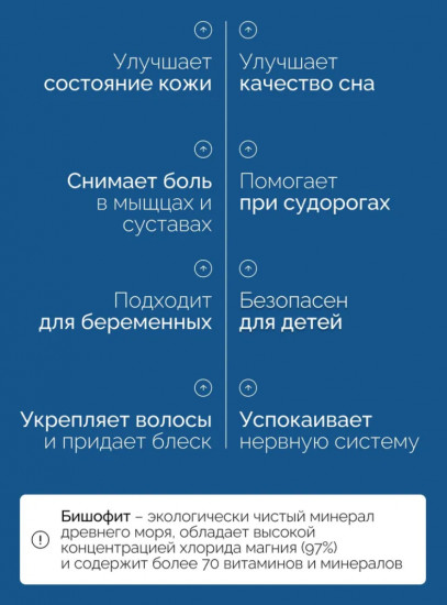 Магниевое масло для волос, мышц и суставов