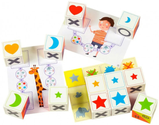 Умные кубики. Логика. 60 игр для развития логики