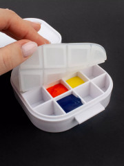 Палитра для акварели походная - Фото 13