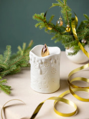 Фигурка новогодняя с подсветкой «Сказочная свеча» - Фото 4