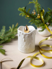 Фигурка новогодняя с подсветкой «Сказочная свеча» - Фото 5