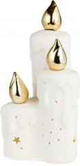 Фигурка новогодняя с подсветкой «Тройная свеча» - Фото 6