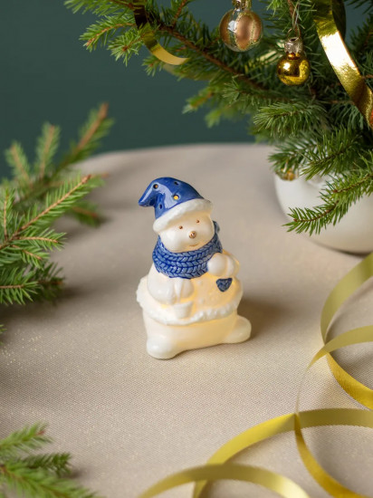 Фигурка новогодняя с подсветкой «Снеговик»