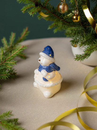 Фигурка новогодняя с подсветкой «Снеговик»