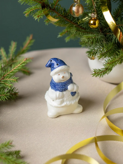 Фигурка новогодняя с подсветкой «Снеговик»