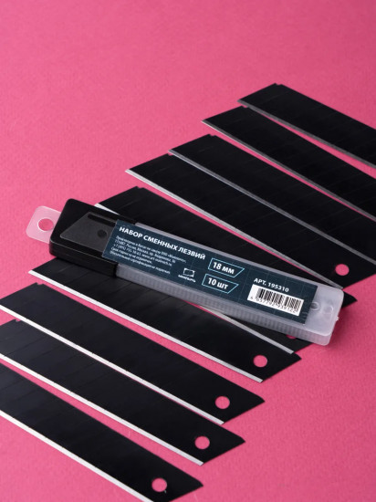 Набор сменных лезвий для канцелярского ножа