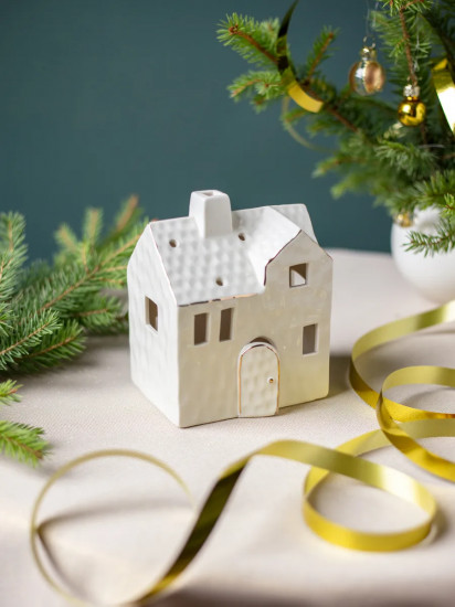 Фигурка новогодняя с подсветкой «Домик»