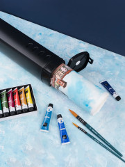 Тубус для бумаги телескопический с ремнем - Фото 15