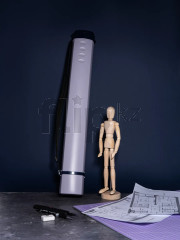 Тубус для бумаги телескопический с ремнем - Фото 11