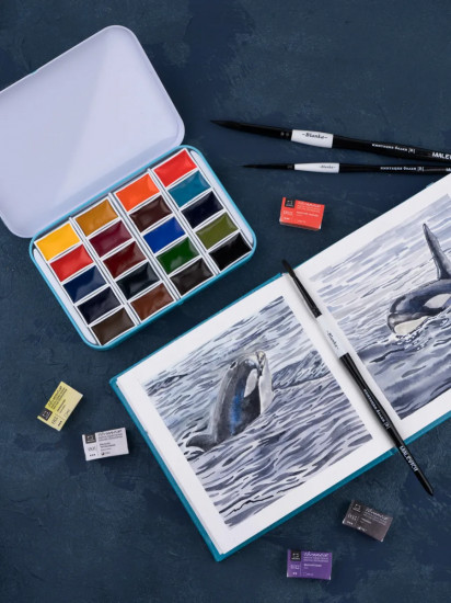 Пенал для акварели