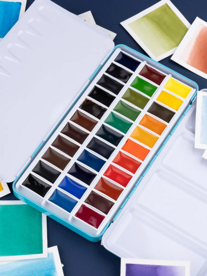 Пенал для акварели