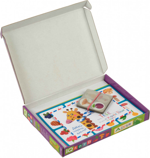 Пластиковое лото для малышей «По грибы, по ягоды. Что лишнее?»