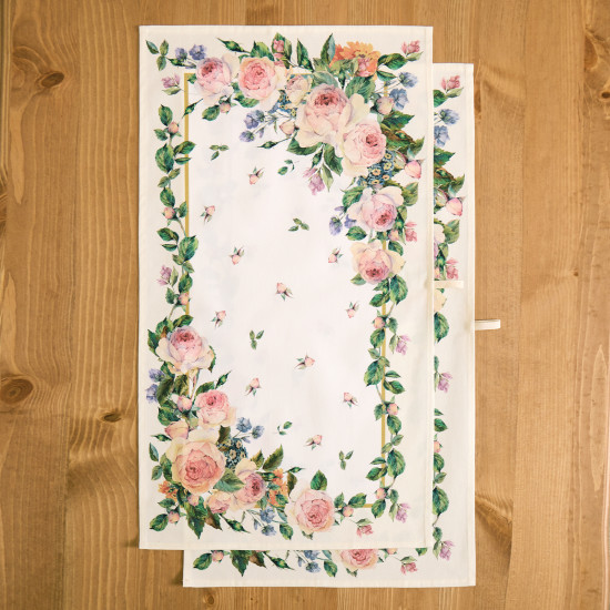 Набор кухонных полотенец «Винтаж. Пионы»