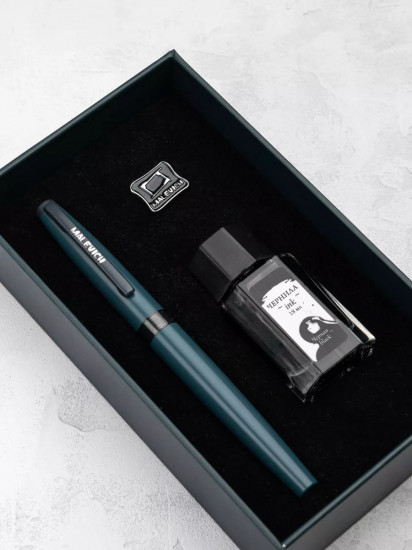 Ручка перьевая с черной тушью