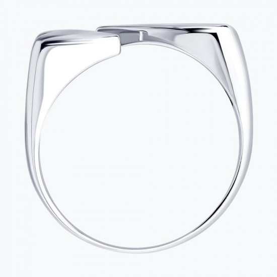 Кольцо из серебра с эмалью