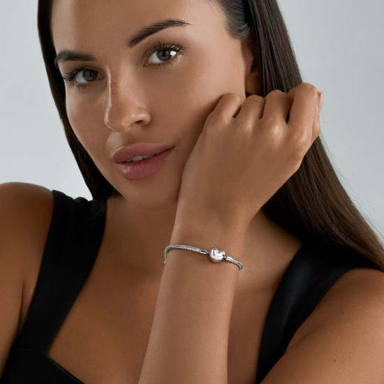 Браслет для шармов из серебра