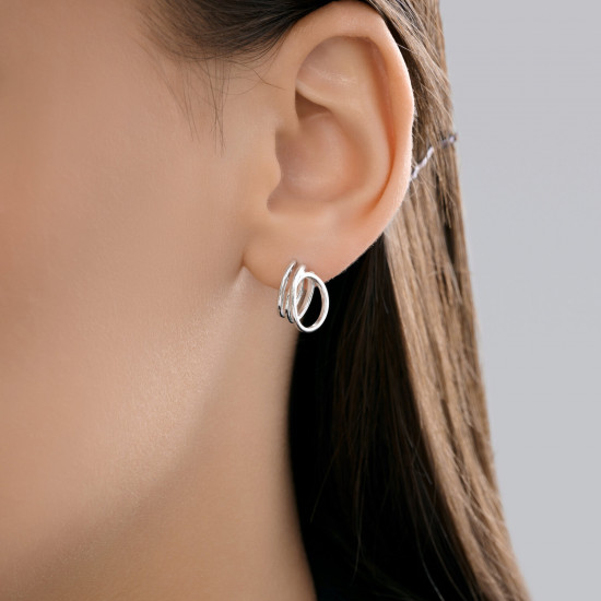 Серьги из серебра