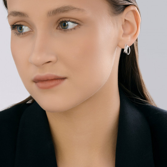 Серьги из серебра