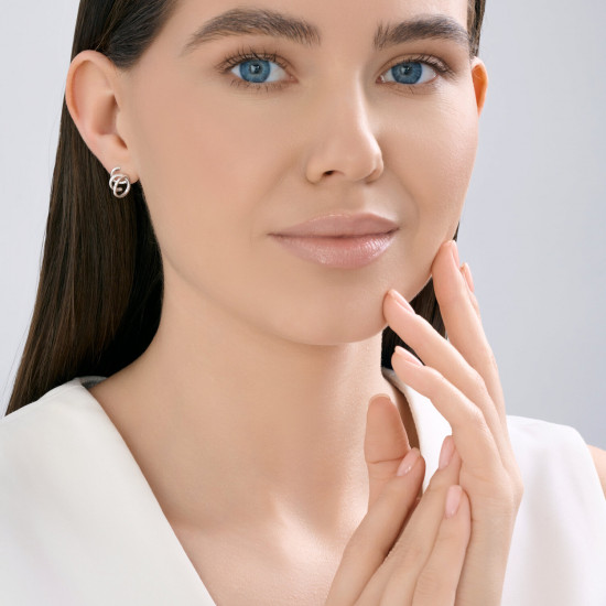 Серьги из серебра