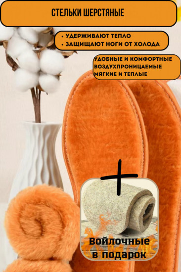 Комплект стелек для обуви зимних
