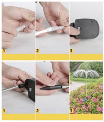 Светильник садовый «Двойная медуза» - Фото 3