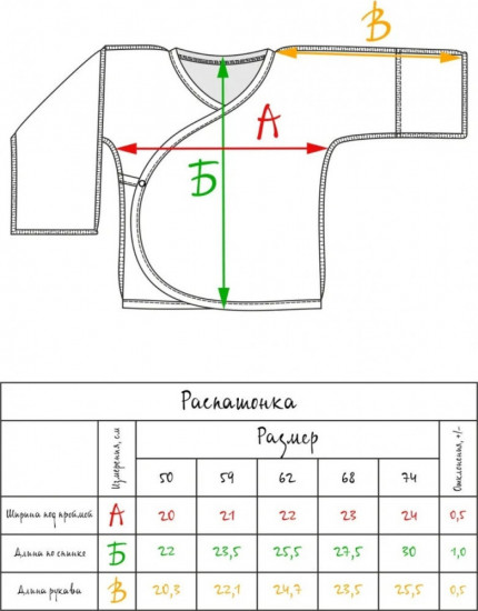 Боди-кимоно для новорожденных