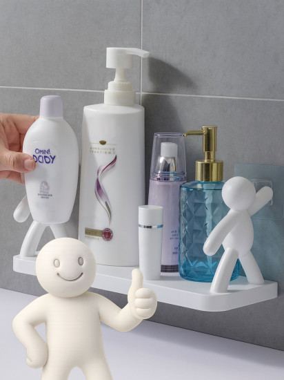 Полка настенная на липучках