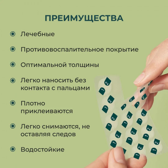 Лечебные противовоспалительные патчи от акне «Clean & Easy Blemish Spot Patch»